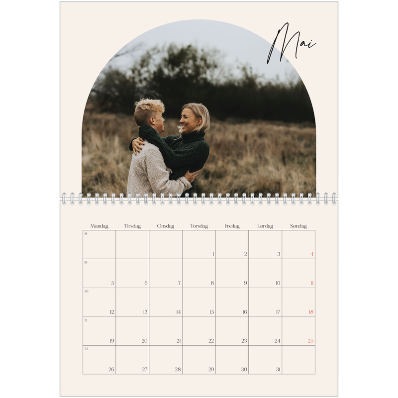 Buet Bilderamme Fotokalender A4 Double